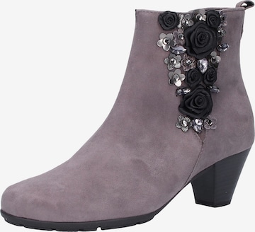 Bottines GABOR en gris : devant