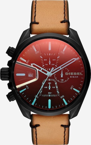 DIESEL Analog Watch in Brown: front