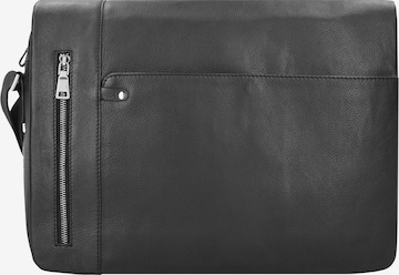 Esquire Messenger 'Sydney' in Schwarz: predná strana