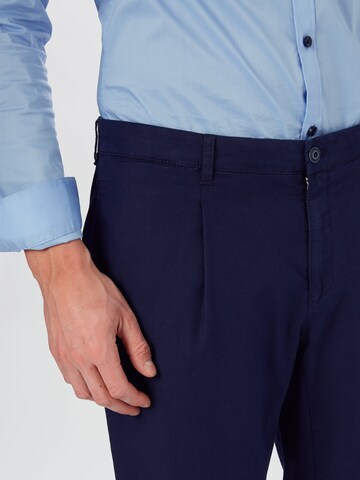 BRAX Slimfit Hose 'Paul' in Blau