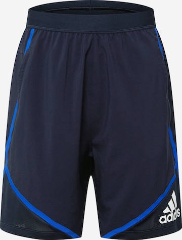 ADIDAS SPORTSWEARregular Sportske hlače - plava boja: prednji dio