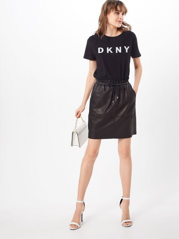 DKNY Shirts 'FOUNDATION' in Schwarz