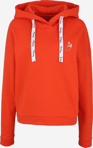 Hey Honey Athletic Sweatshirt in Orange: front