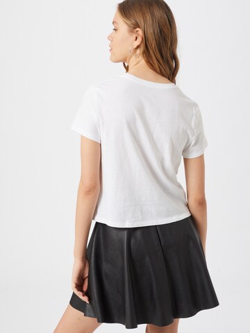 GAP Shirt 'SS SHRUNKEN TEE' in Wit