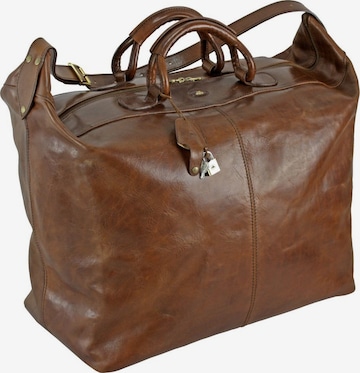 The Bridge Travel Bag 'Story' in Brown: front