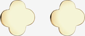 ELLI PREMIUM Earrings 'Kleeblatt' in Gold
