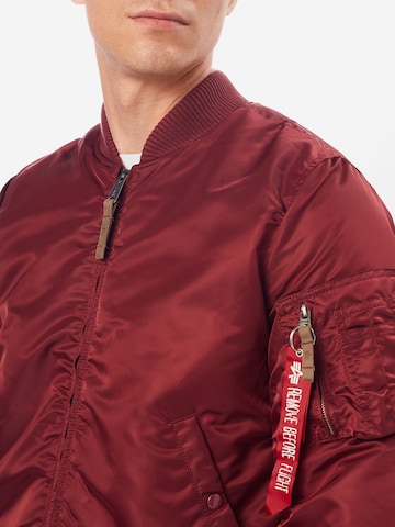 ALPHA INDUSTRIES Övergångsjacka 'MA-1 VF 59' i röd