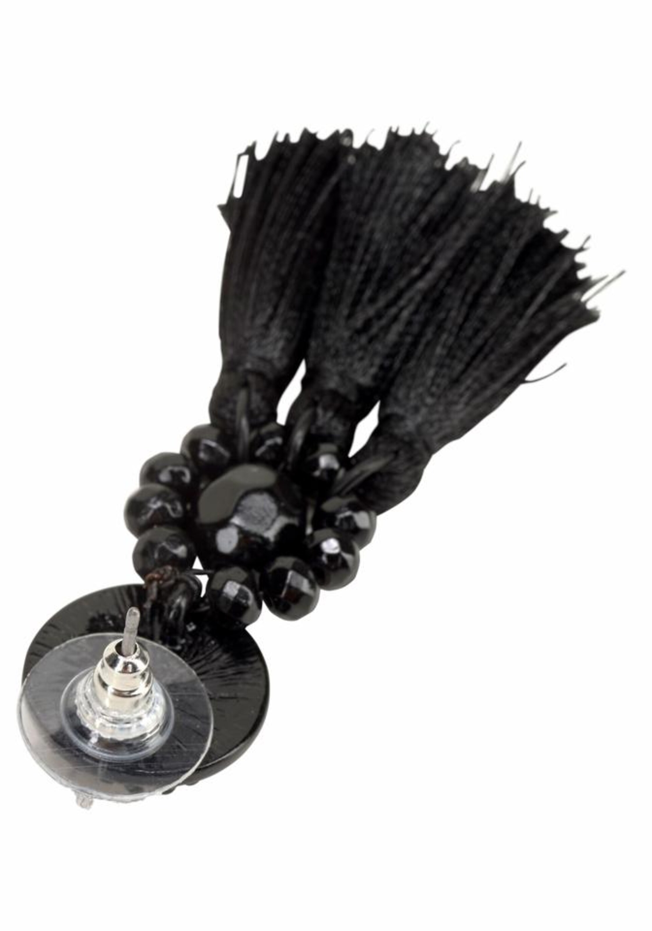 J. Jayz Earrings in Black