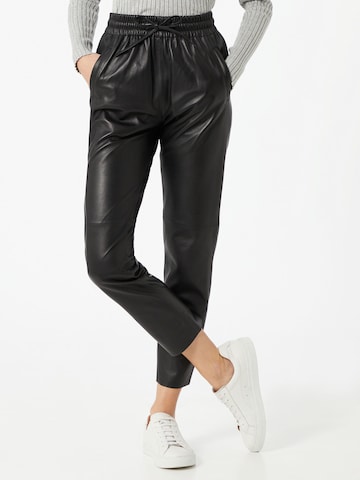 OAKWOOD Slim fit Trousers 'Gift' in Black: front