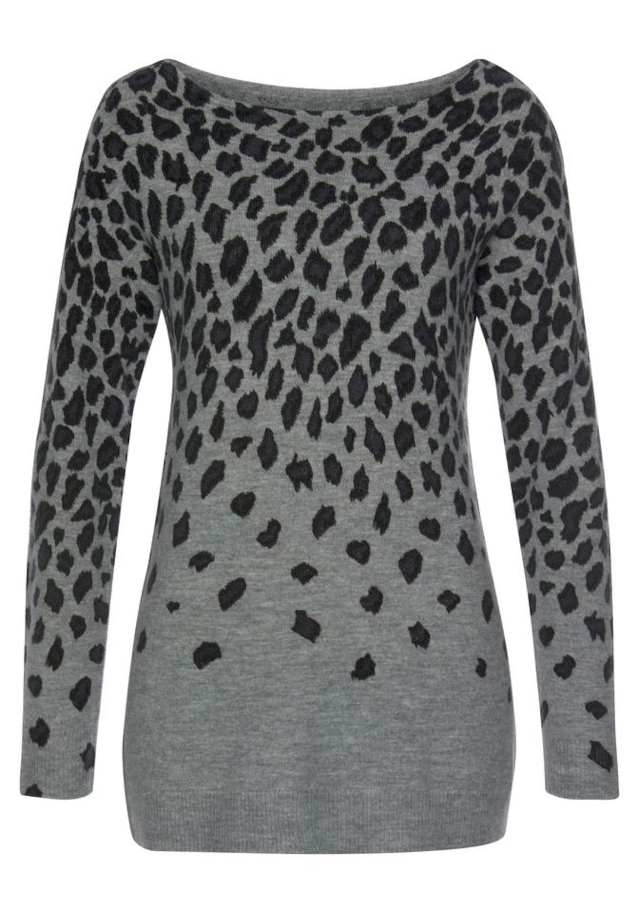 LASCANA Pulover | siva barva: sprednja stran