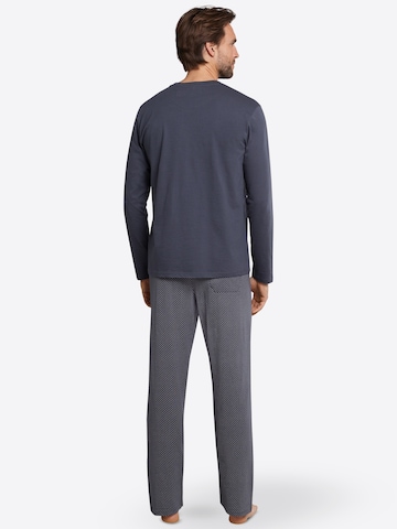 SCHIESSER Long Pajamas in Grey