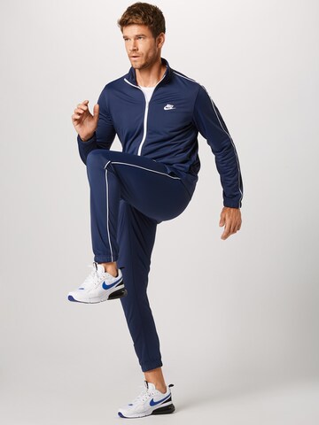 Nike Sportswear - Fato de jogging em azul: frente