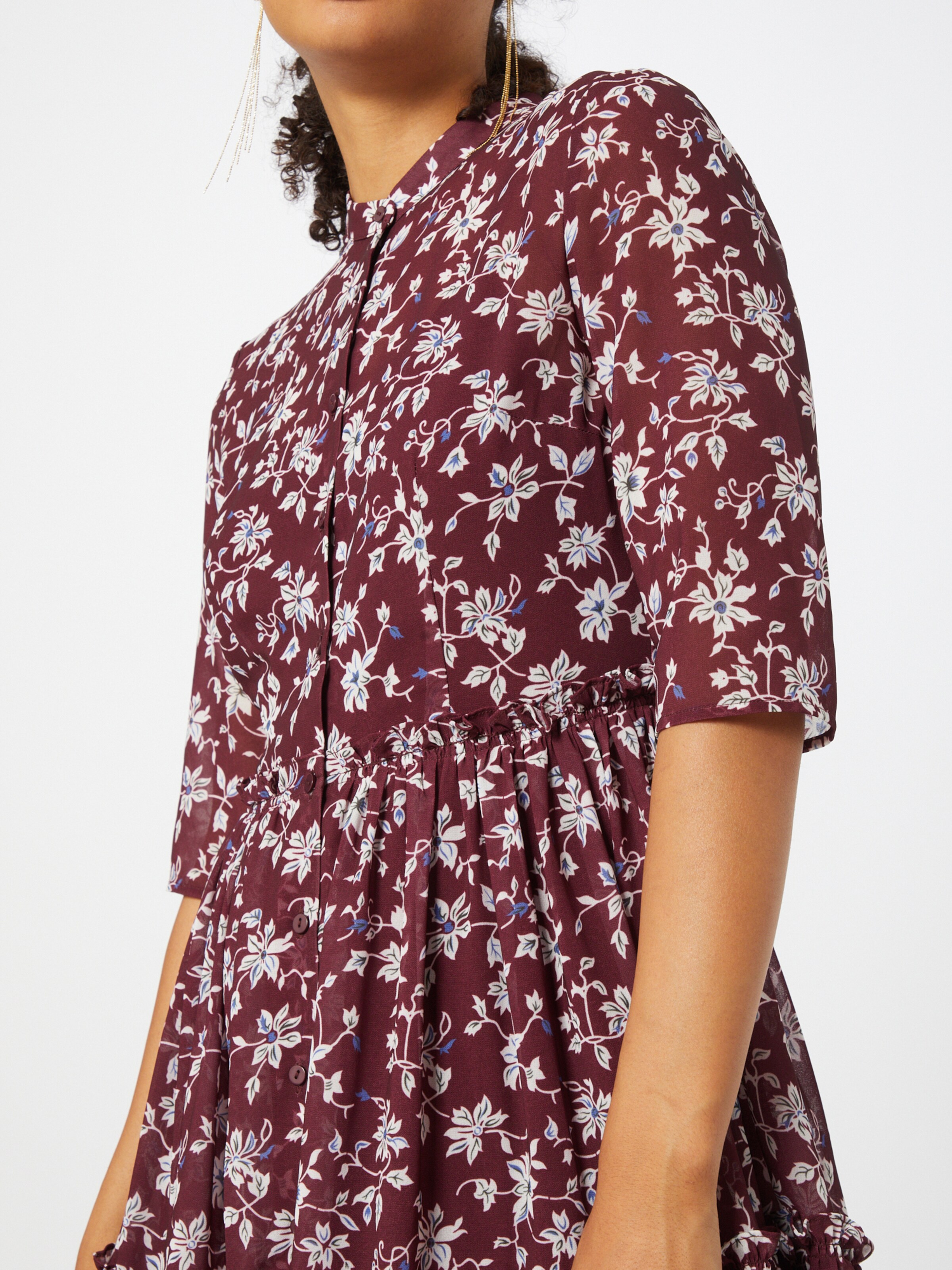 Guido Maria Kretschmer Collection Kleid Jona In Bordeaux About You 