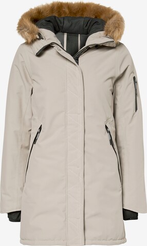 CHIEMSEE Winter Coat in Beige: front