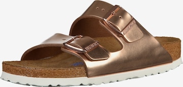 BIRKENSTOCK Pantoletter 'Arizona' i bronze: forside