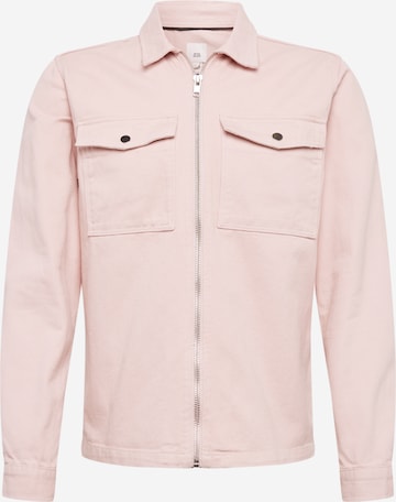 Coupe regular Chemise River Island en rose : devant