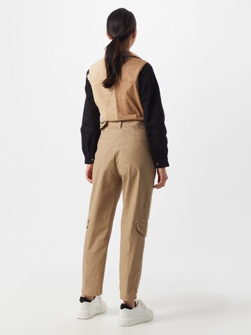 NU-IN Regular Cargohose in Beige