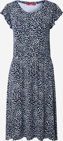 s.Oliver Dress in Blue: front