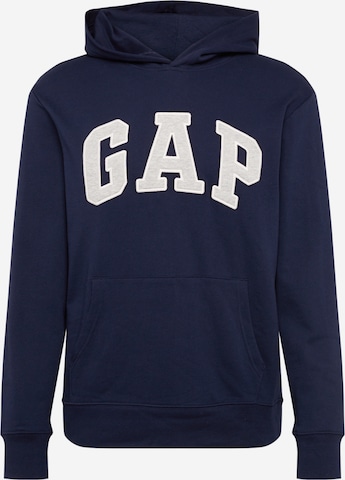 GAPRegular Fit Sweater majica - plava boja: prednji dio