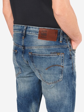 Tapered Jeans de la G-Star RAW pe albastru