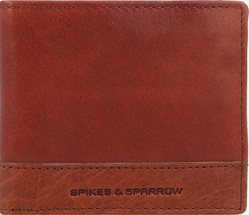 Porte-monnaies Spikes & Sparrow en marron : devant