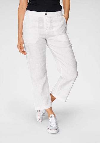 MAC Regular Pants in White: front