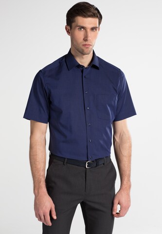 ETERNA Regular fit Button Up Shirt in Blue: front