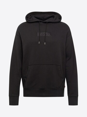 LEVI'S ® Hoodie 'OVERSIZED GRAPHIC' in Schwarz: Vorderseite