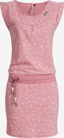 Ragwear Letné šaty 'Penelope' - ružová: predná strana