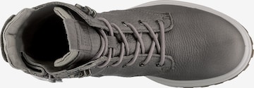 ECCO Lace-Up Ankle Boots 'Tred Tray' in Grey