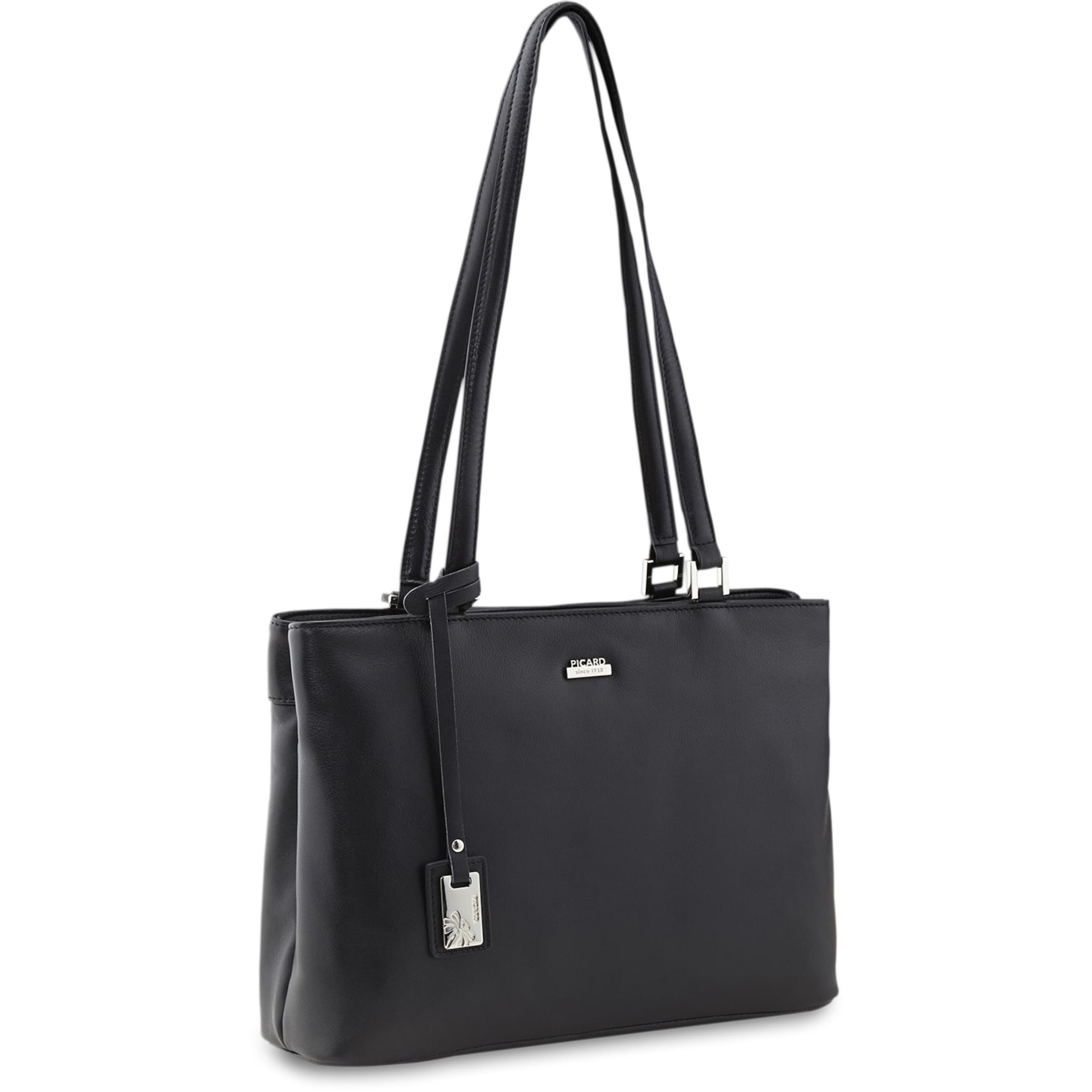 Picard Schultertasche 'Really' in Schwarz