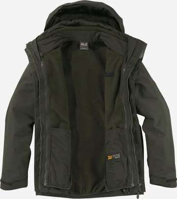 JACK WOLFSKIN Outdoor jacket 'Gotland' in Green