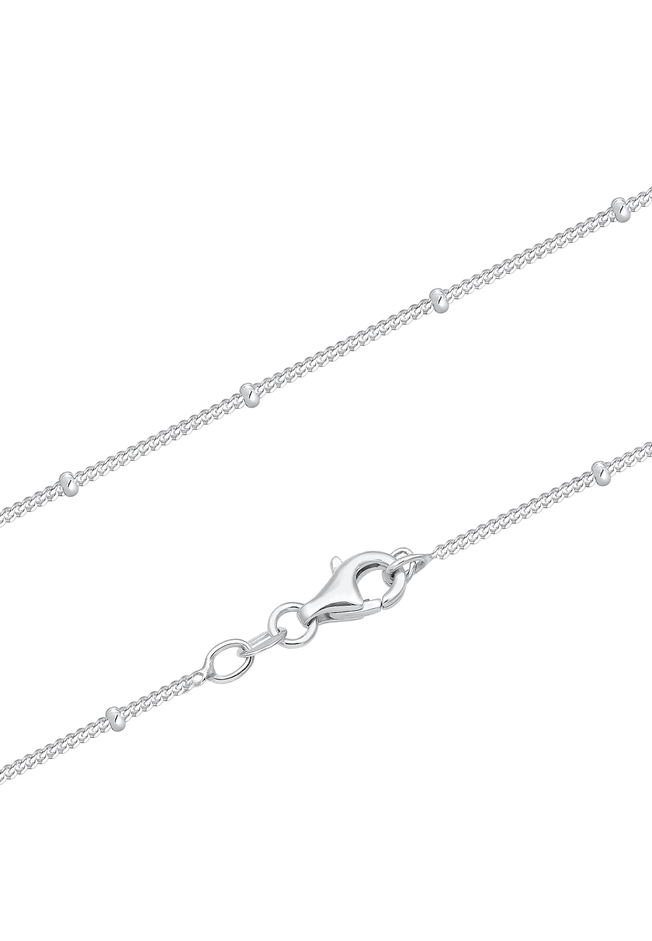 ELLI Ketting 'Kreuz' in Zilver