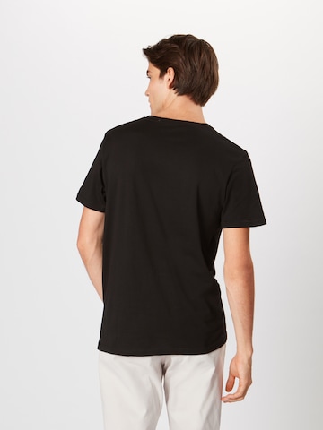 TOM TAILOR T-Shirt in Schwarz