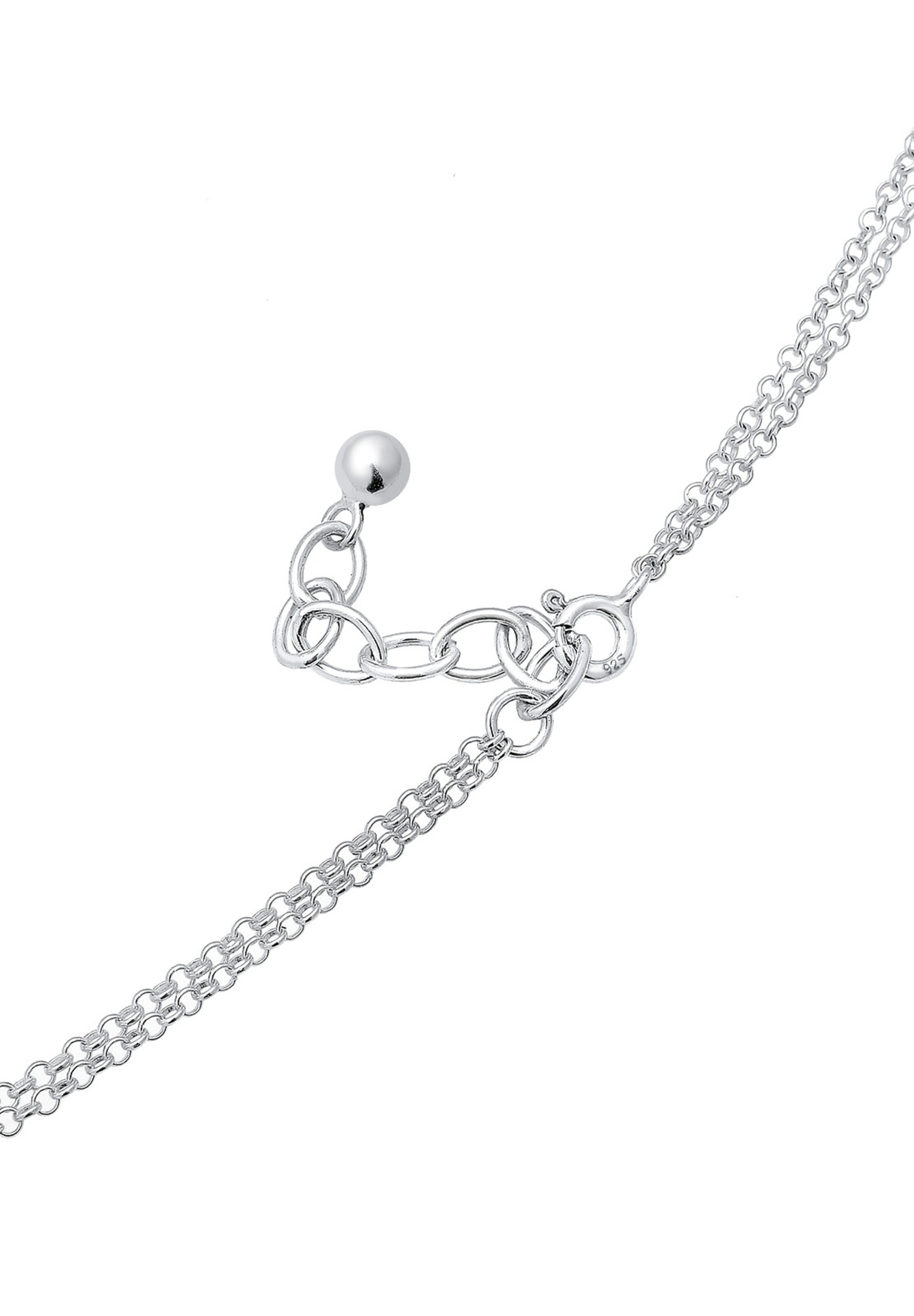 Chaîne 'Geo' ELLI en argent