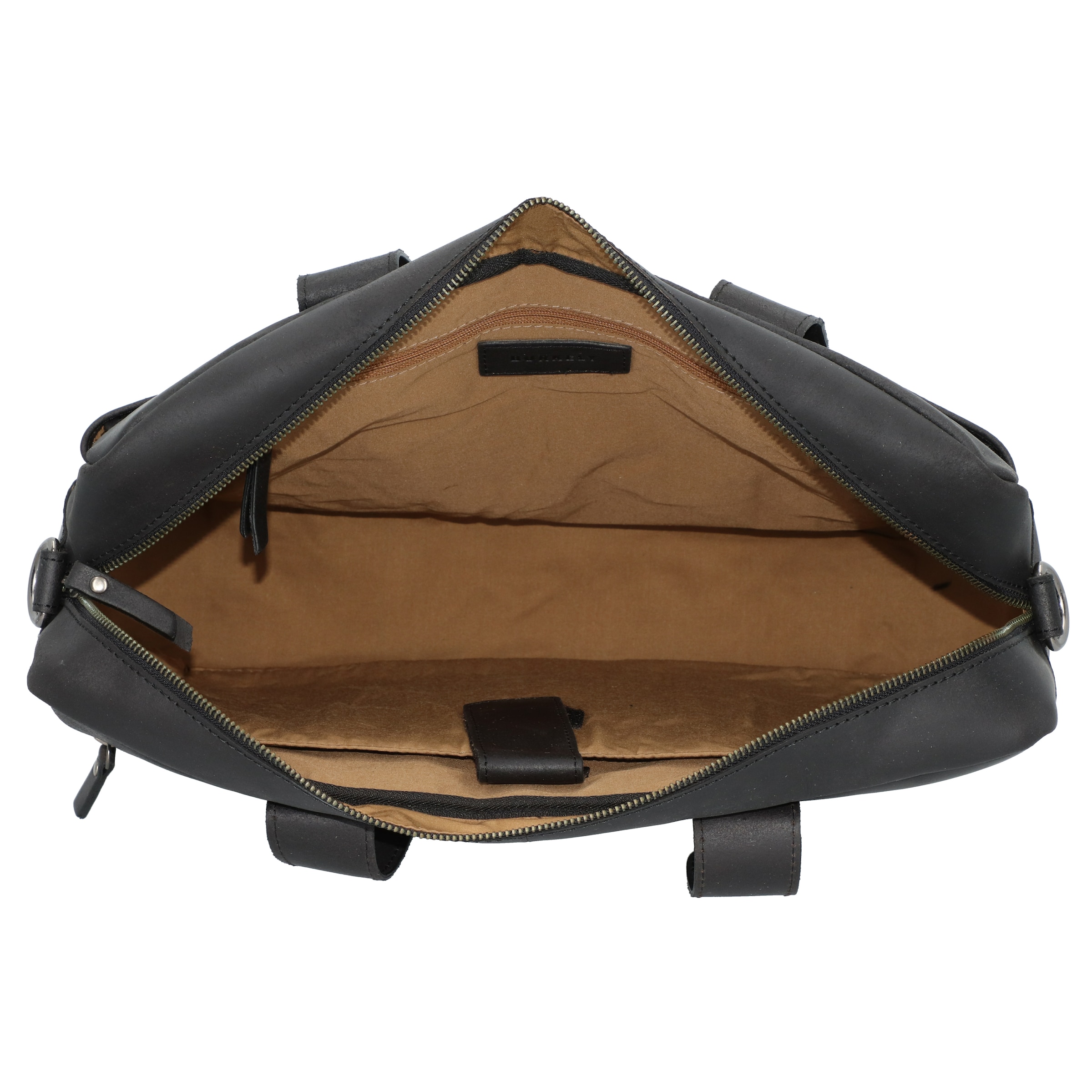 Burkely Document bag 'River' in Black