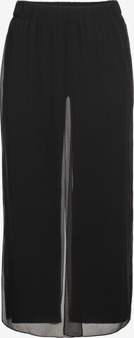 Wide Leg Pantalon SHEEGO en noir : devant