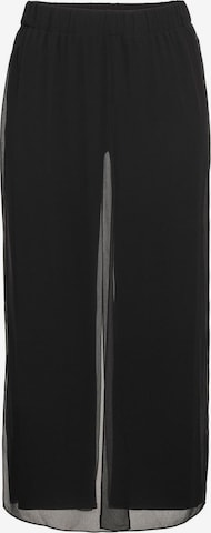 SHEEGO Szeroka nogawka Spodnie w kolorze czarny: przód