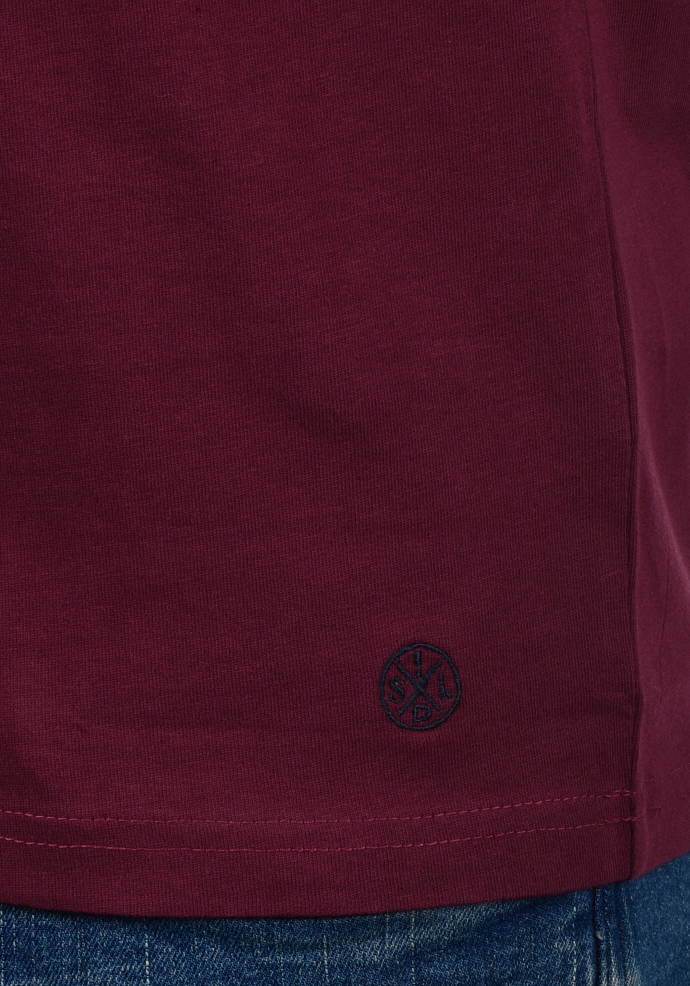 Maglietta 'Sascha' di !Solid in rosso