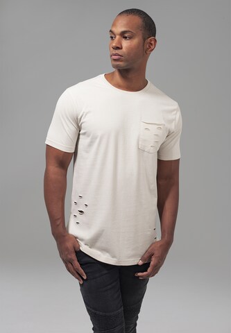 T-Shirt Urban Classics en beige : devant