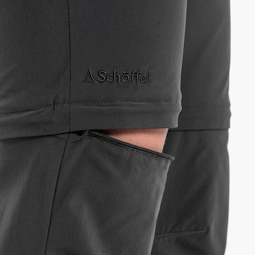 Regular Pantaloni outdoor de la Schöffel pe gri