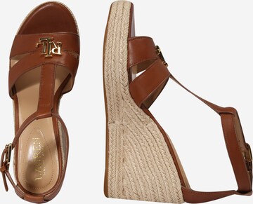 Lauren Ralph Lauren - Sandalias 'Hale' en marrón