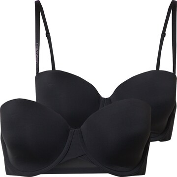 Regular Soutien-gorge Calvin Klein Underwear en noir : devant