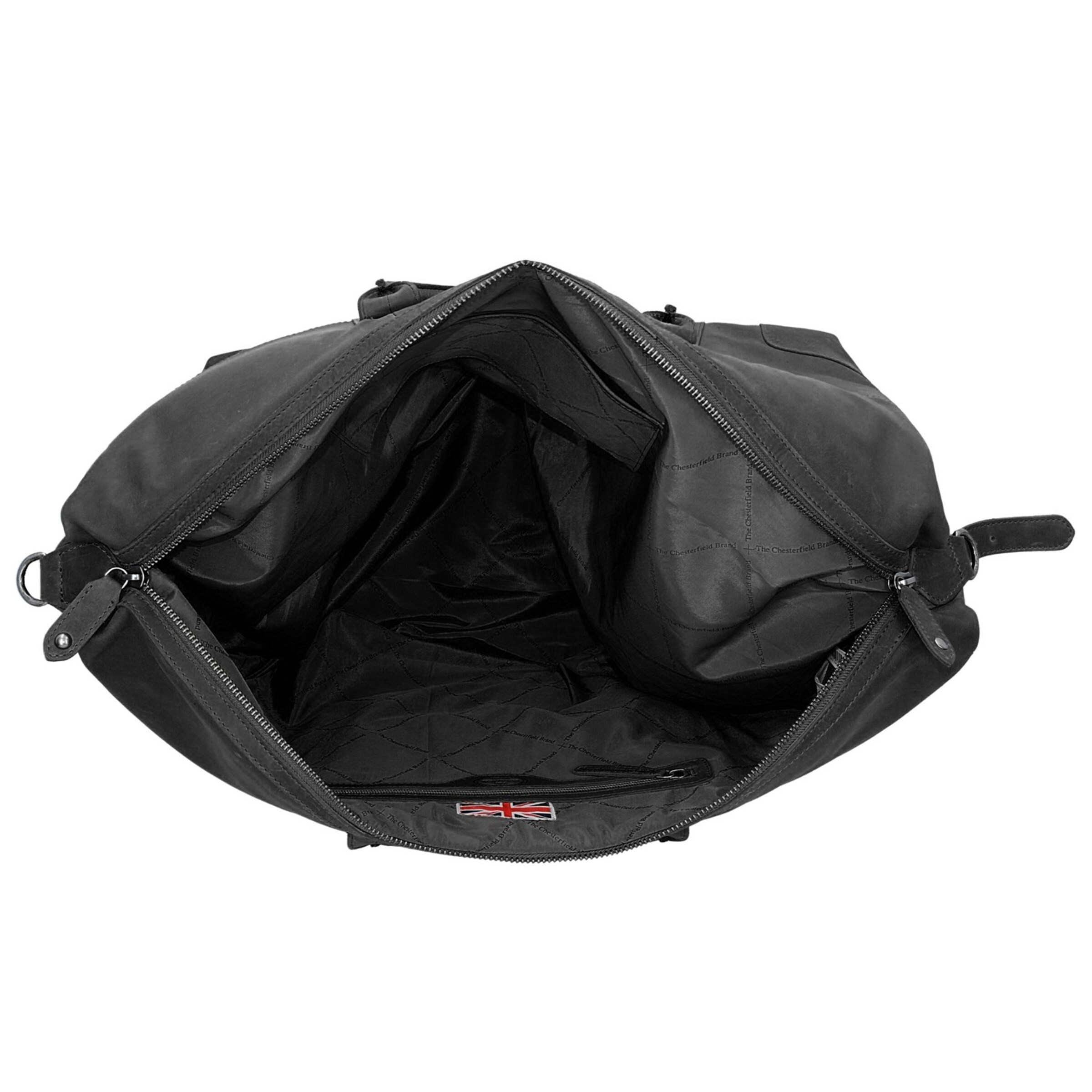 The Chesterfield Brand Weekender 'Portsmouth' in Schwarz