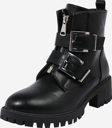 ABOUT YOU Biker Boots 'Chiara' in Schwarz: predná strana