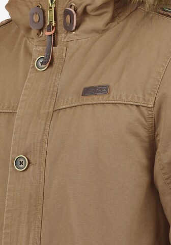 Parka d’hiver 'Pulsoor' INDICODE JEANS en marron