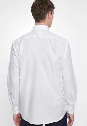 SEIDENSTICKER Comfort fit Button Up Shirt in White