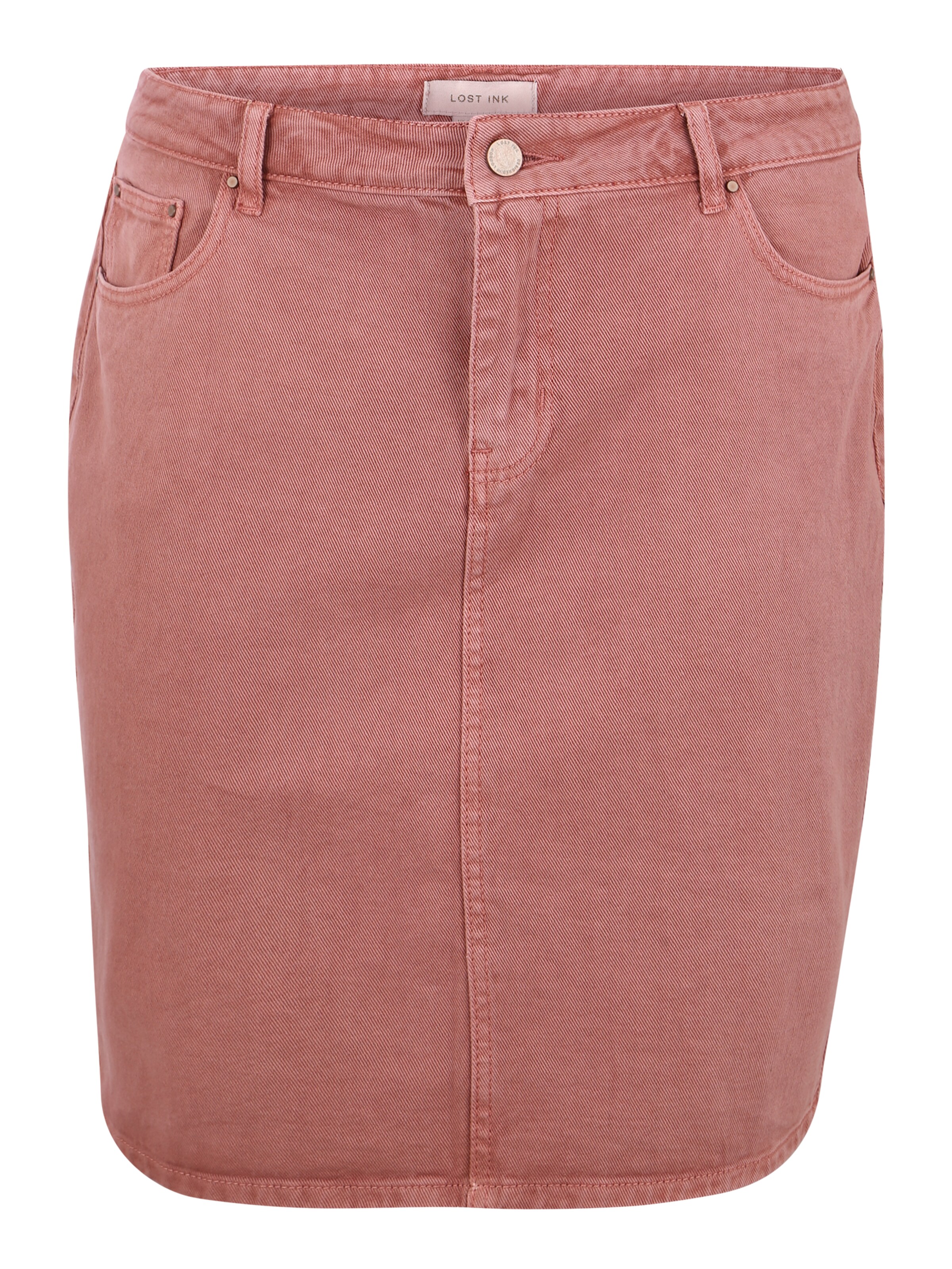 Lost Ink Plus - Rok in de kleur Pink