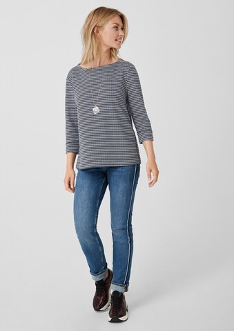 s.Oliver Sweatshirt in Blau