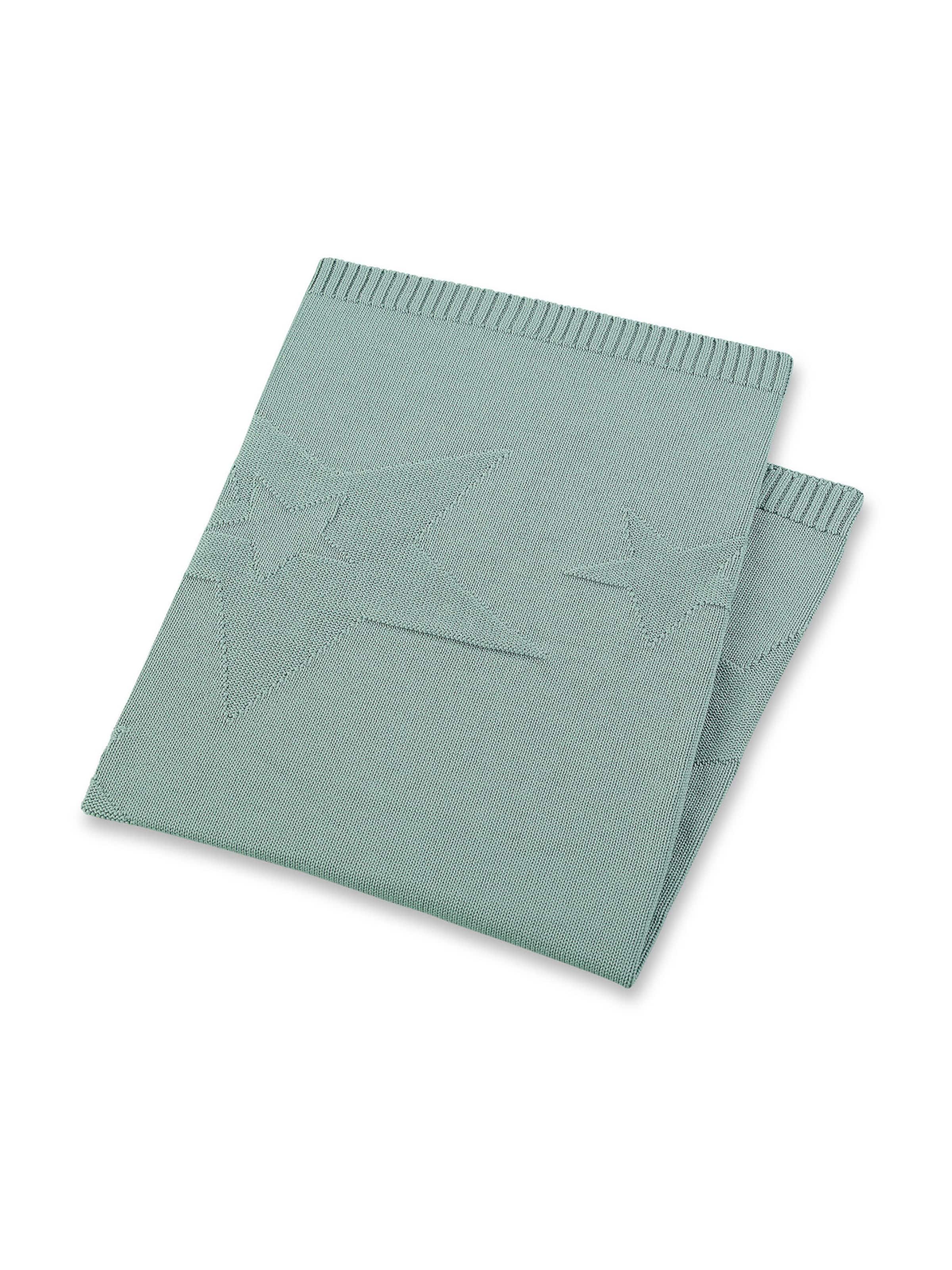 STERNTALER Decke in Grün: Vorderseite